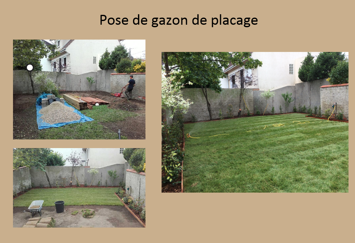 Gazon de placage